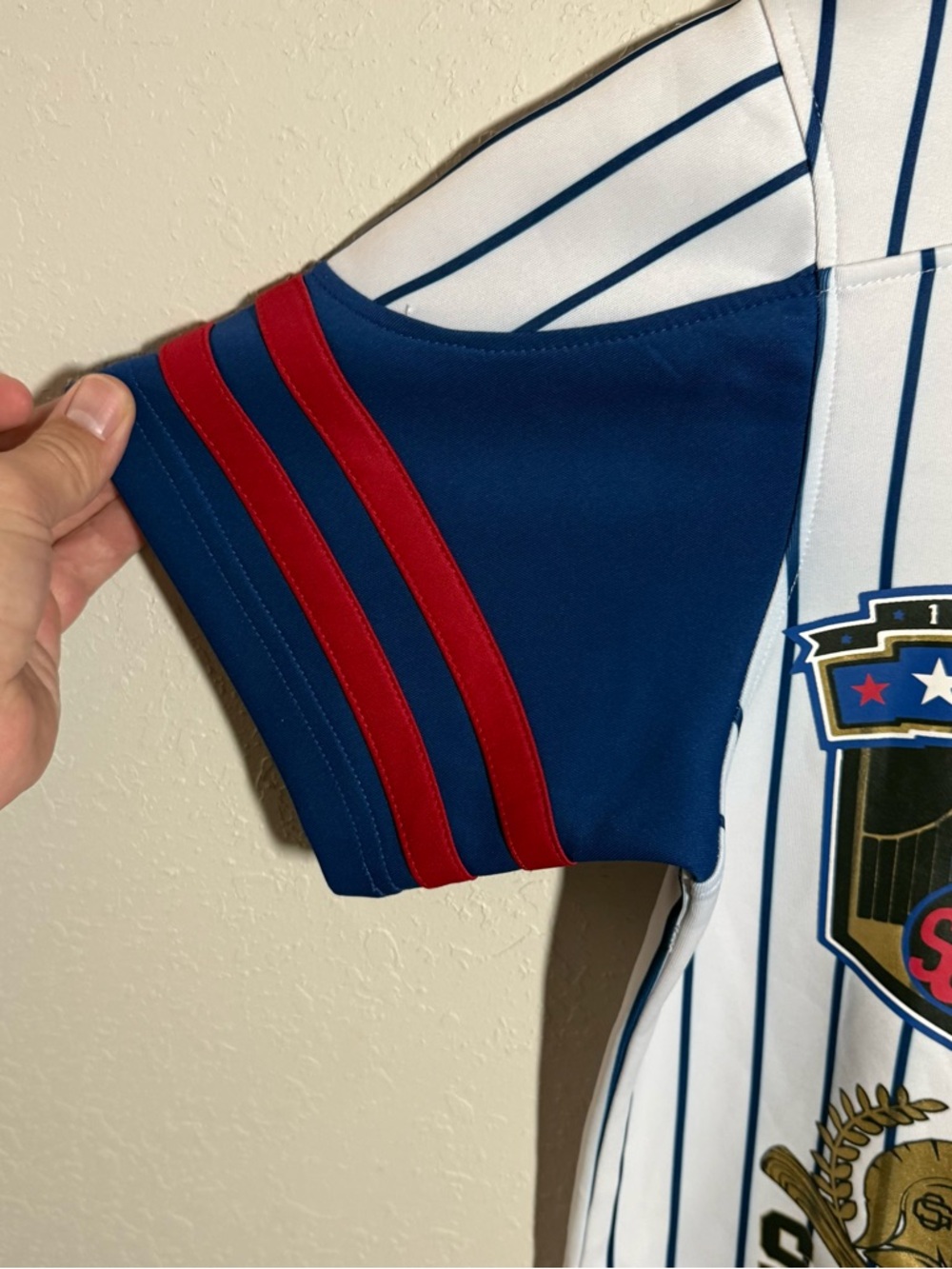 Men’s L Multicolor Hustle Today Smith and Graham Streetwear Baseball Jersey - Picture 5 of 8